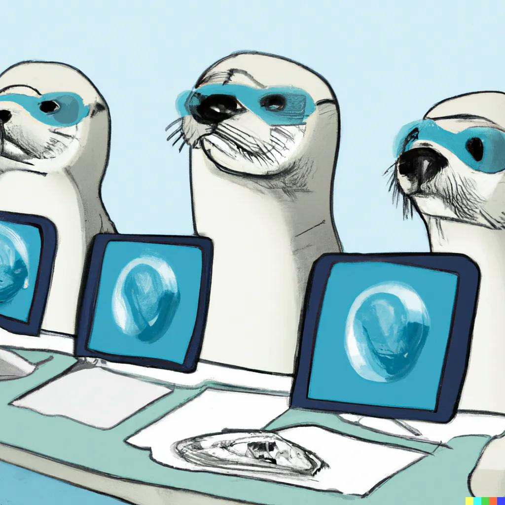 Image 1: SEAL-ISAC Security Analysts (courtesy of DALL-E)